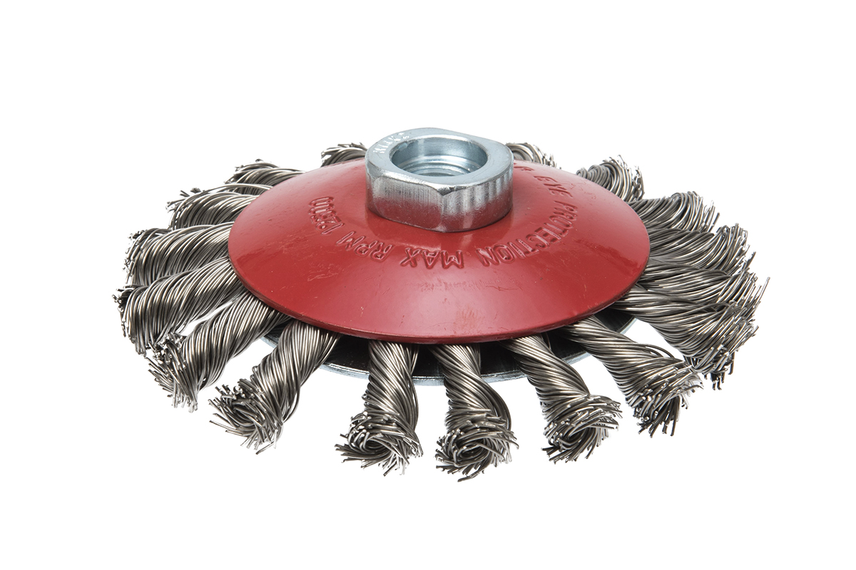 Щетка коническая, жгутовая, для УШМ