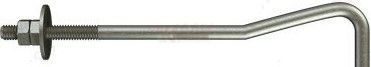 Болт фундаментный / анкерный (тип 1.2) M42x1800