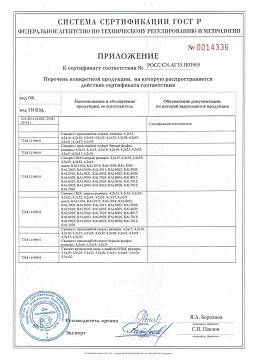 Сертификат на Шурупы-кольца 3